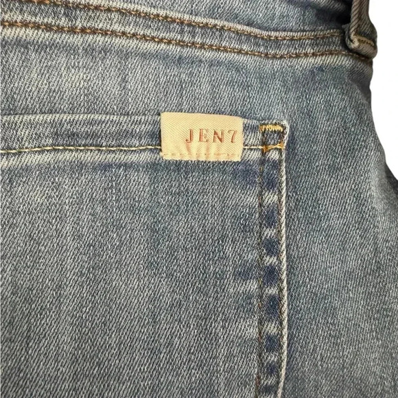 JEN 7 By 7 FOR ALL MANKIND Denim Legging Ankle Skinny Dark Wash Jeans Size 2 J6 - Picture 3 of 5